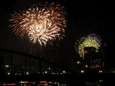 Fireworks at Sumida-River