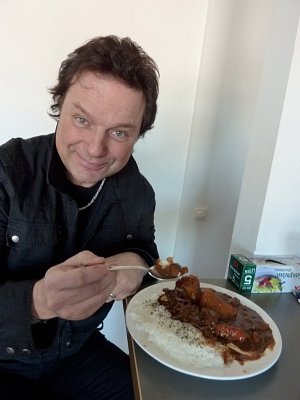 Andy with curry